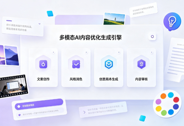 仁寿县AI智能内容优化创新 多模态生成技术丰富数字内容创作生态