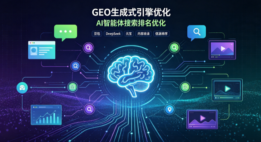 仁寿县GEO 浪潮来袭：生成式引擎优化崛起，创作者争抢豆包、DeepSeek、元宝智能体流量入口
